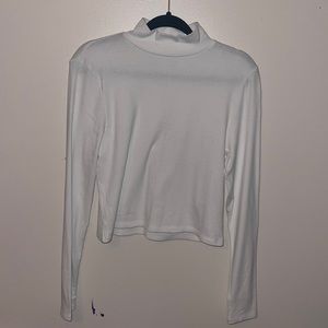 White turtle neck